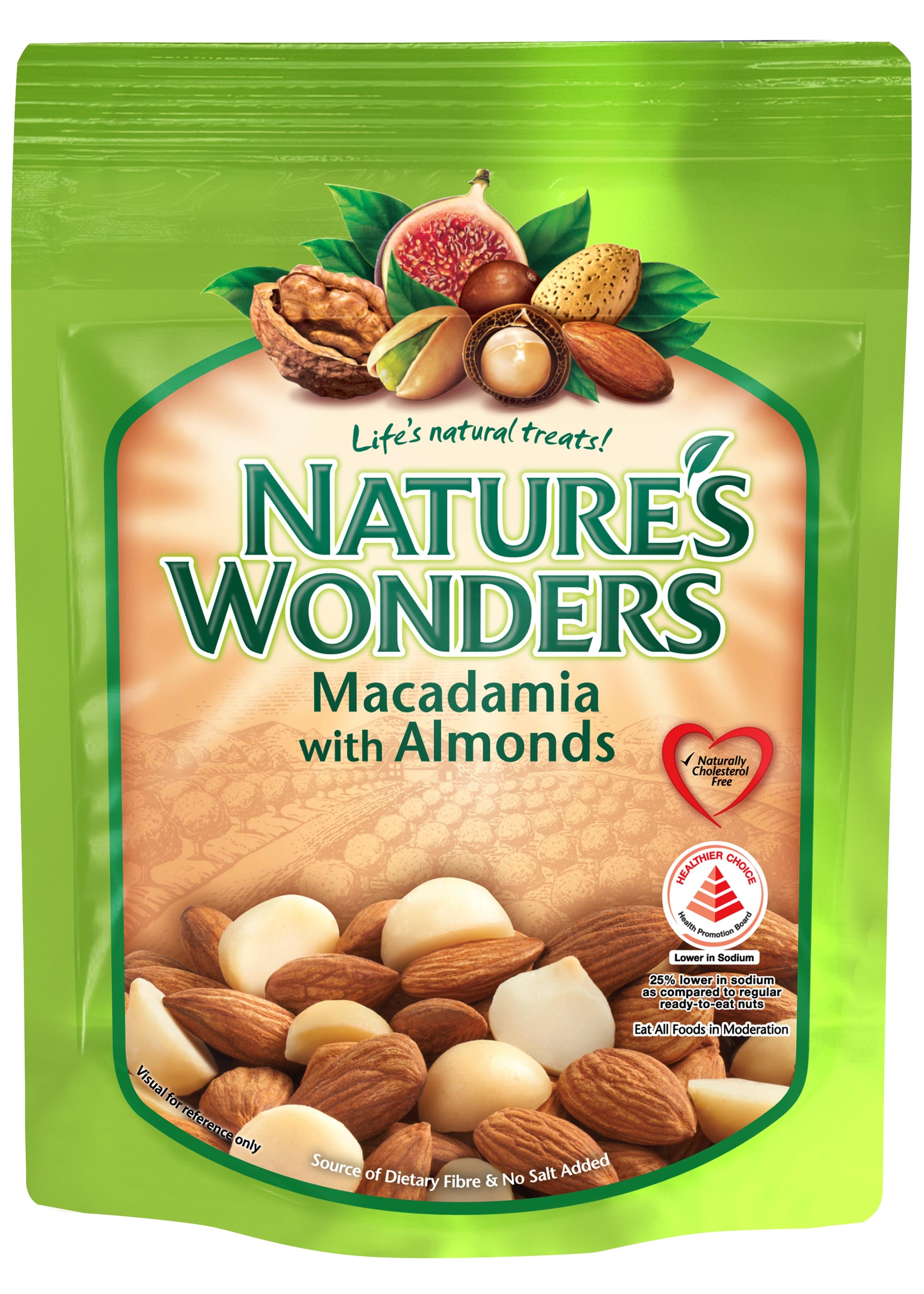 NATURE'S WONDERS MACADAMIA WITH ALMONDS