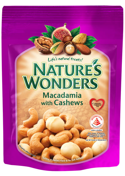 NATURE'S WONDERS MACADAMIA WITH CASHEWS