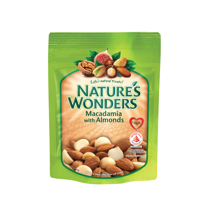 NATURE'S WONDERS MACADAMIA WITH ALMONDS