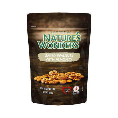 Baked Walnuts with Almonds