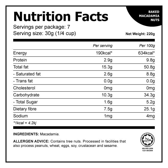 Baked Macadamia Nuts